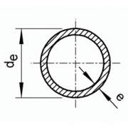Труба э/с 25х2, зерк.